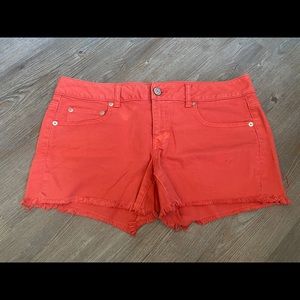 Orange American Eagle Shorts